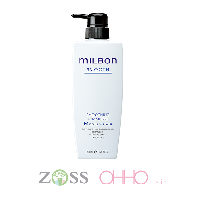 哥德式 MILBON系列-絲柔洗髮精 500ML (一般M/粗硬C/細軟F)